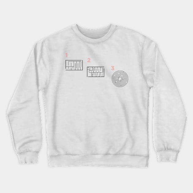 Ariadne's Mazes from Inception Crewneck Sweatshirt by Youre-So-Punny